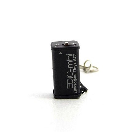 Miniaturowy dyktafon rejestrator dźwięku Edic Mini Tiny+A77